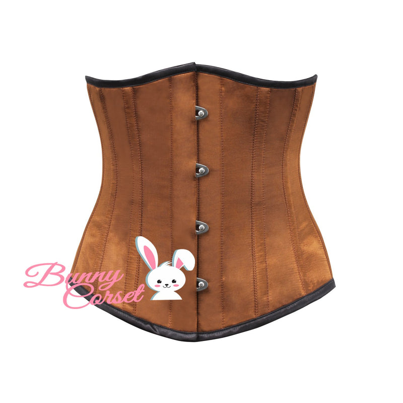 Gradana Black Satin Corset