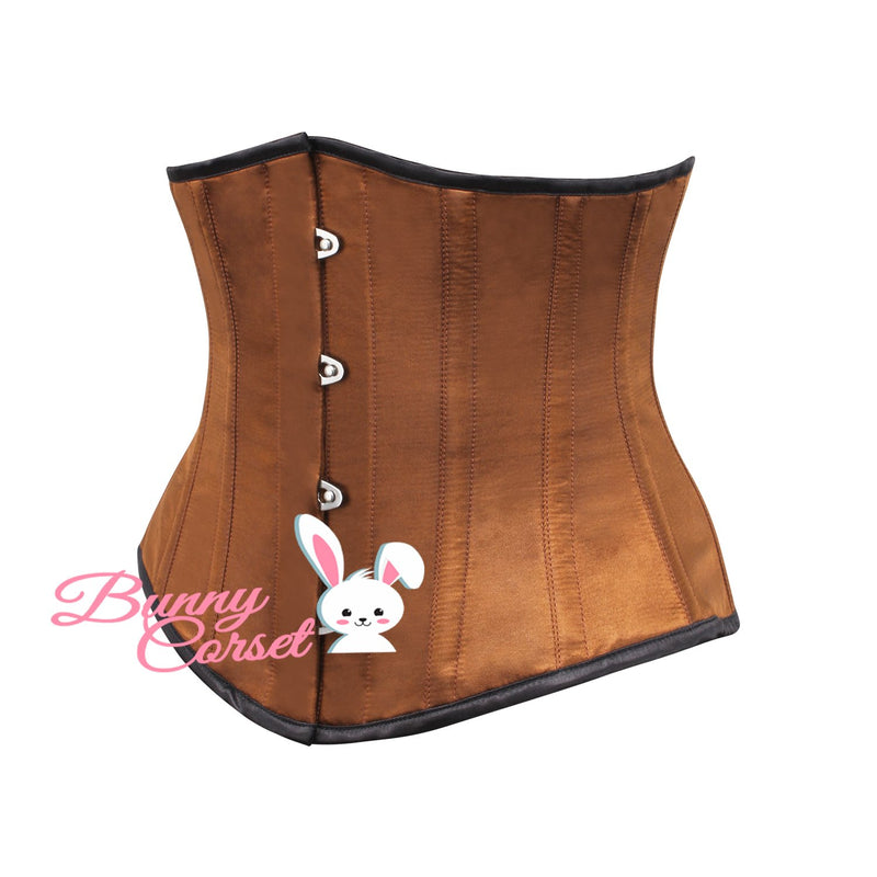Gradana Black Satin Corset