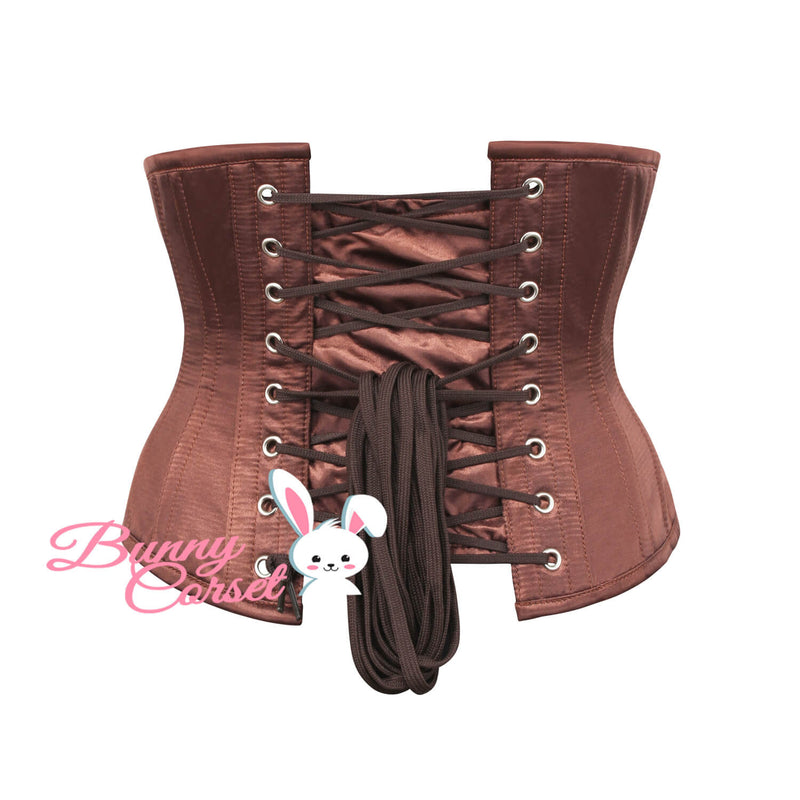 Cadee Bespoke Waspie Brown Corset