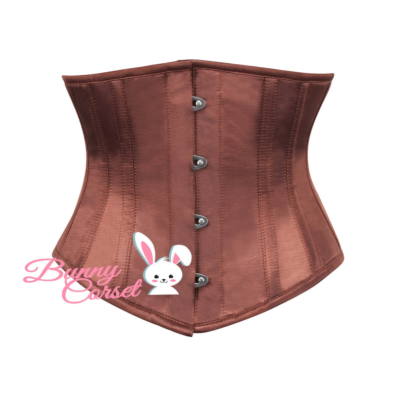 Cadee Bespoke Waspie Brown Corset