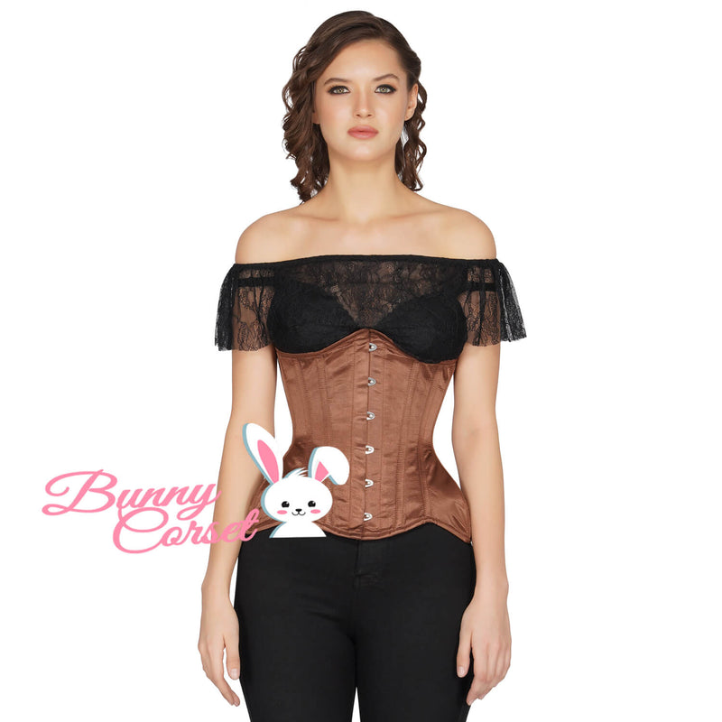 Latisha Custom Made Brown Corset