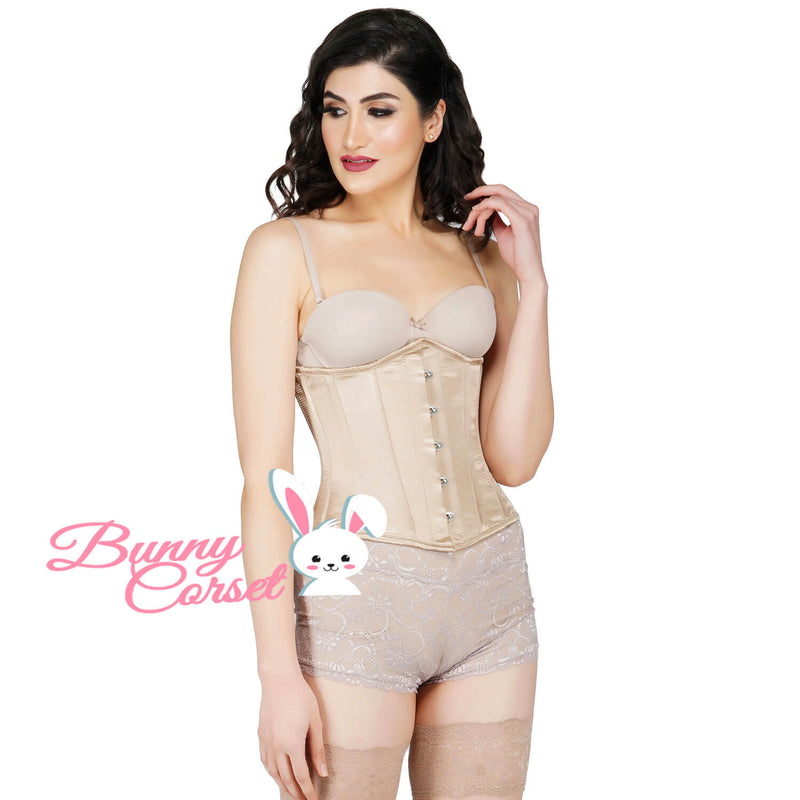 Abby Satin Underbust Corset