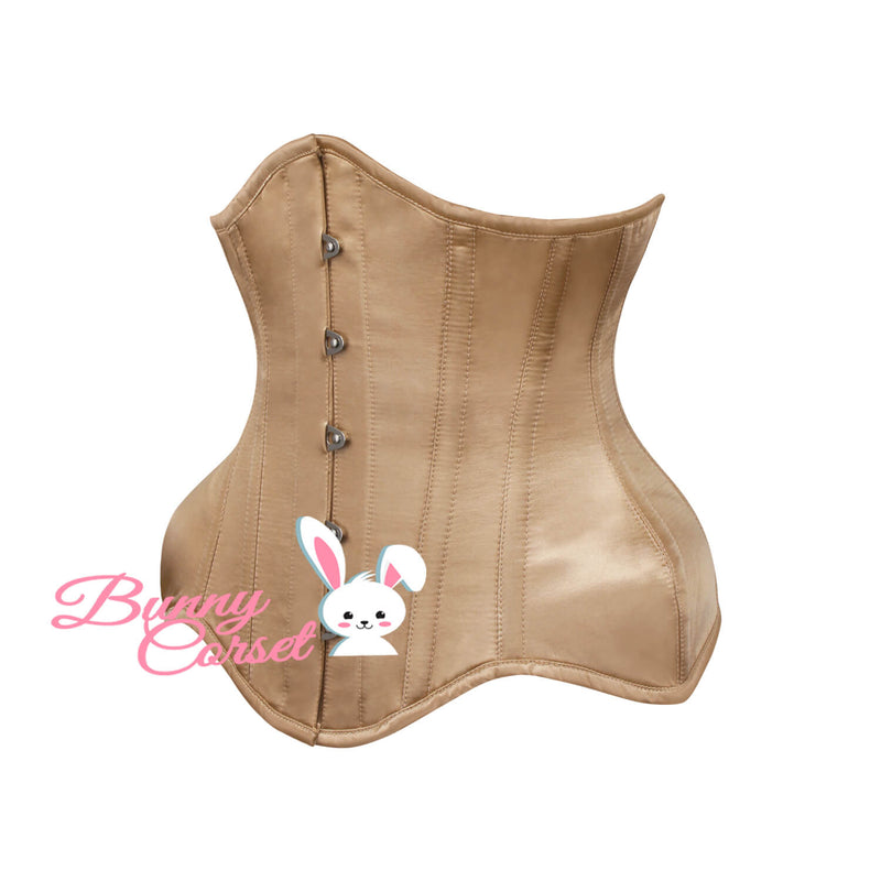 Kiara Curvy Satin Corset