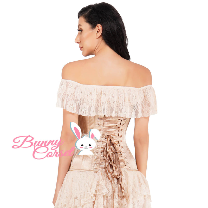 Jeorjia Bespoke Longline Satin Corset