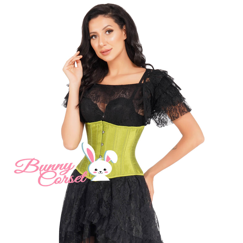 Mable Bespoke Olive Corset