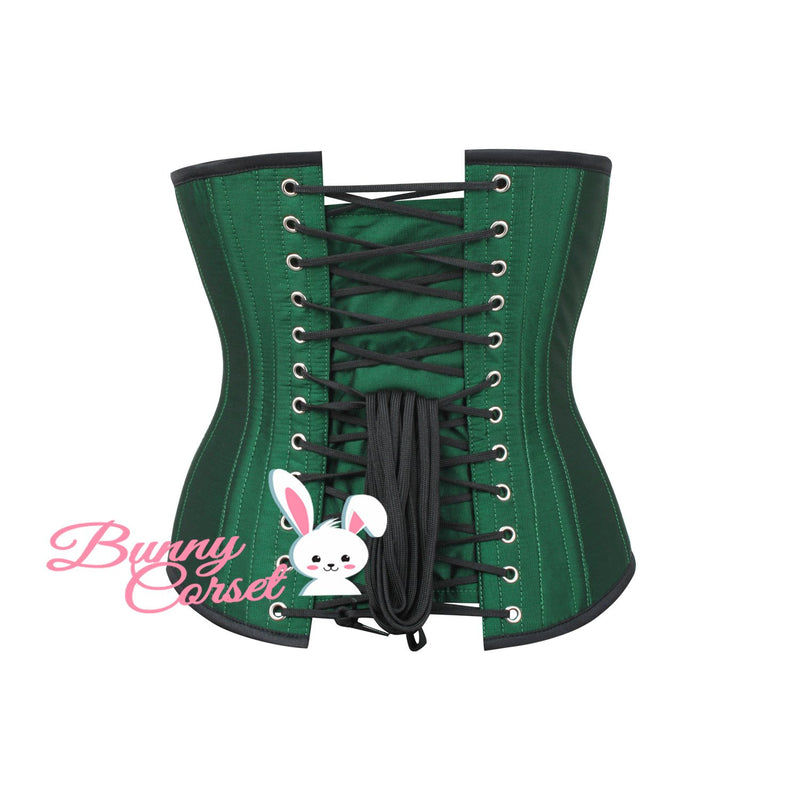 Alana Underbust Green Corset