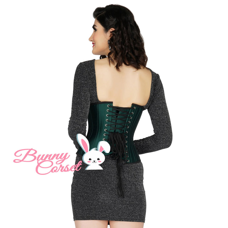 Alana Underbust Green Corset