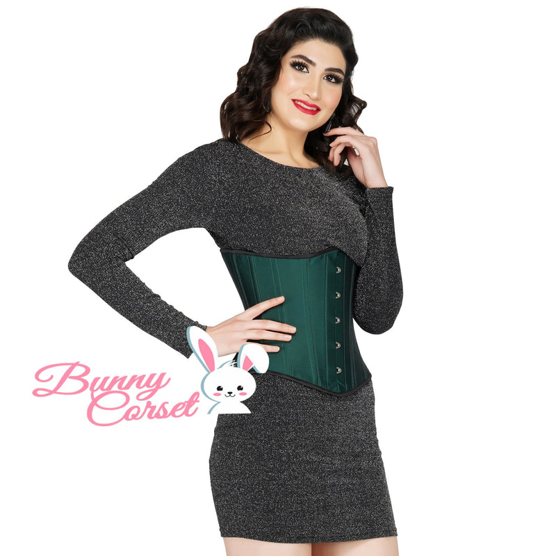 Alana Underbust Green Corset