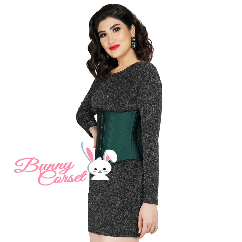 Alana Underbust Green Corset