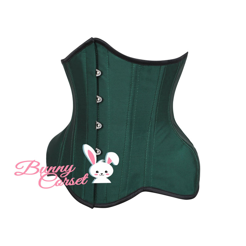 Julianna Curvy Green Corset