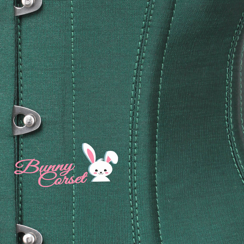 Linda Bespoke Green Corset