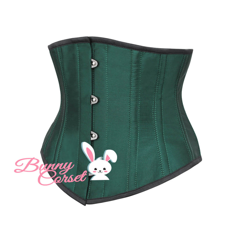 Greip Bespoke Green Waspie Corset