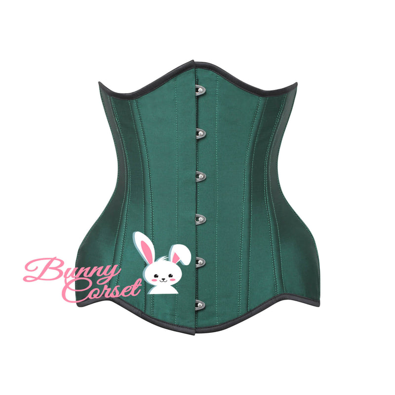 Raji Bespoke Corset In Green