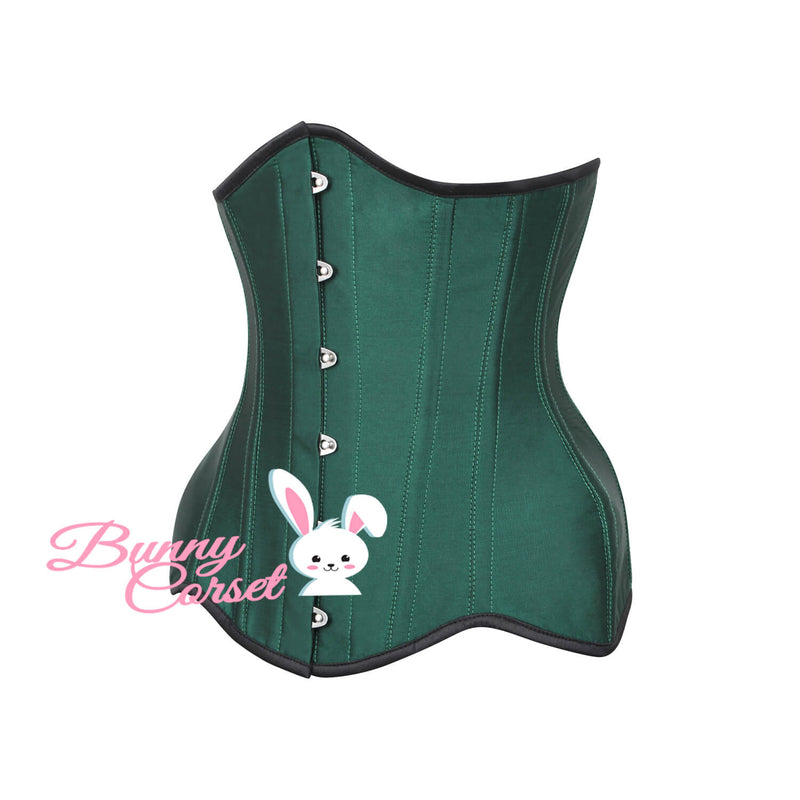 Raji Bespoke Corset In Green