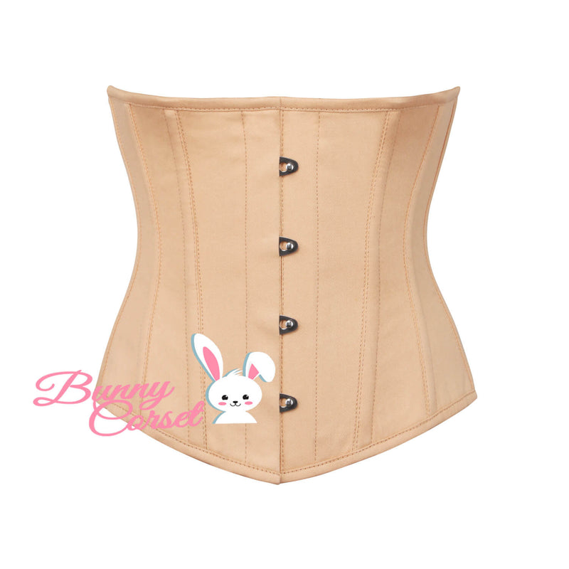 Jenise Bespoke Nude Cotton Corset