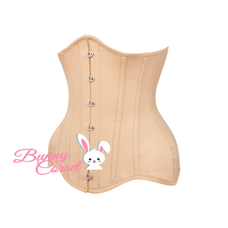 Abra Bespoke Nude Cotton Corset