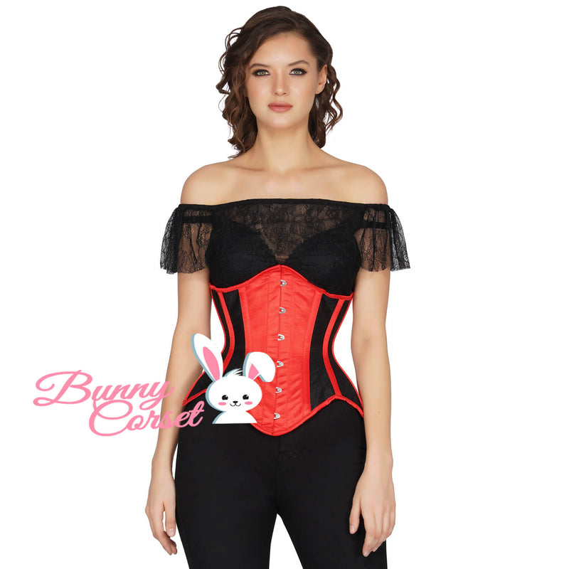 Rakin Black Mesh Corset