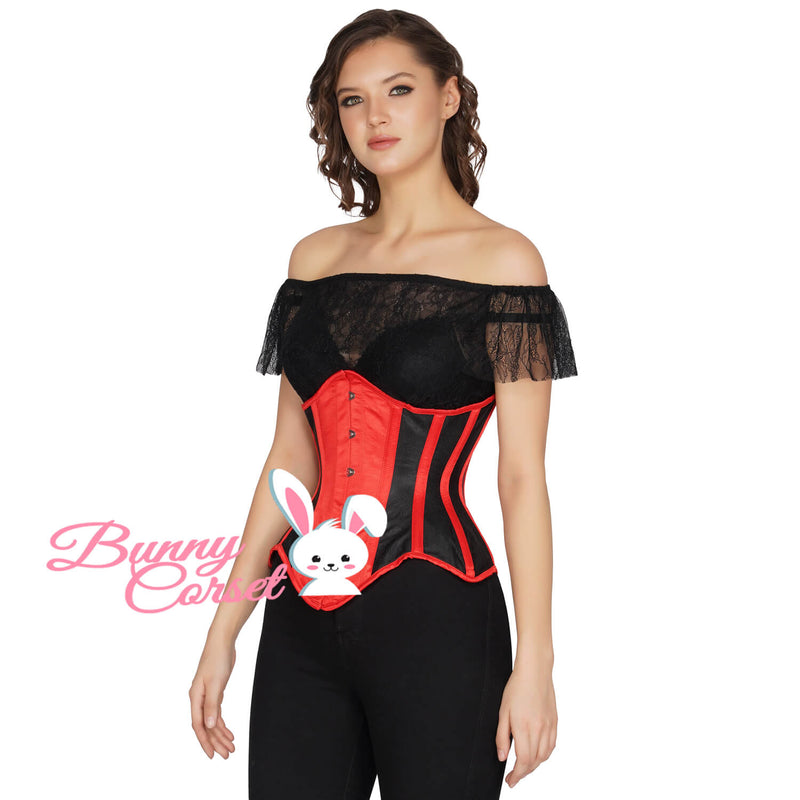 Rakin Black Mesh Corset