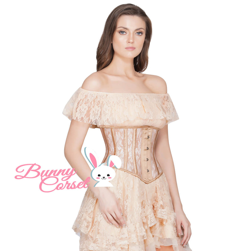 Tessie Custom Made Champagn Corset