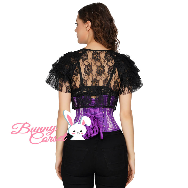Tory Bespoke Purple Corset