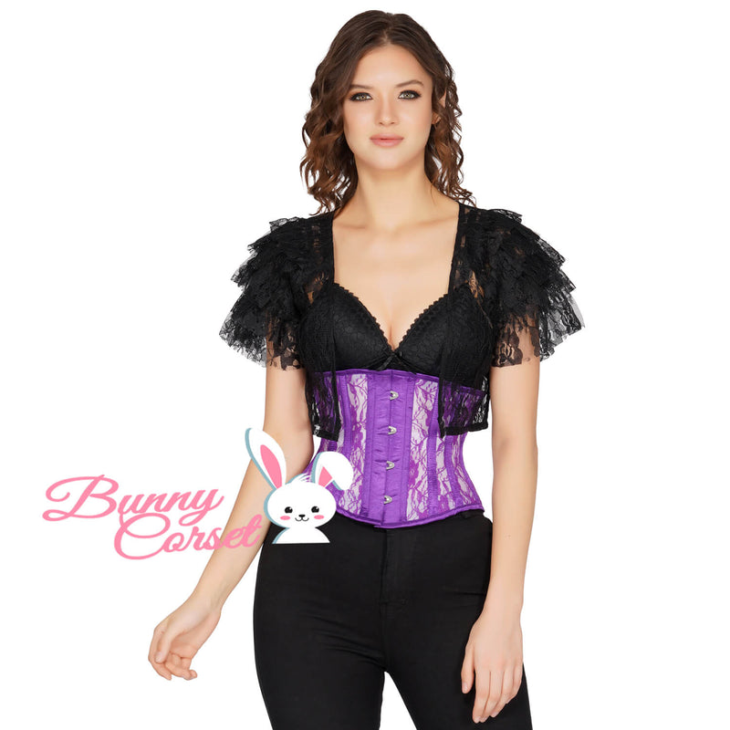 Tory Bespoke Purple Corset