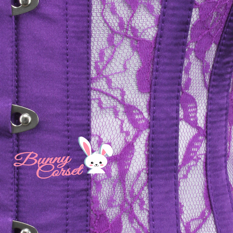 Tory Bespoke Purple Corset