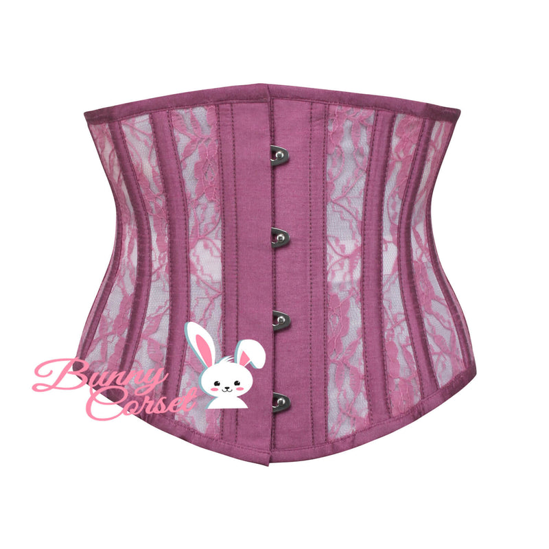 Audrie Bespoke Lilac Corset