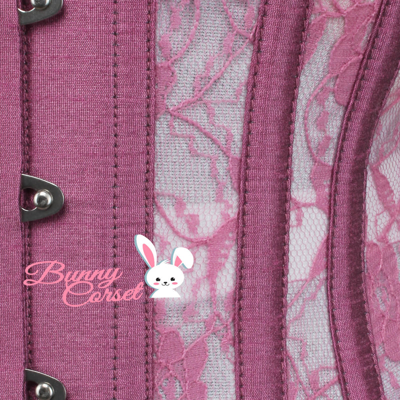 Audrie Bespoke Lilac Corset