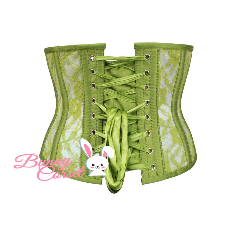 Treena Bespoke Olive Corset