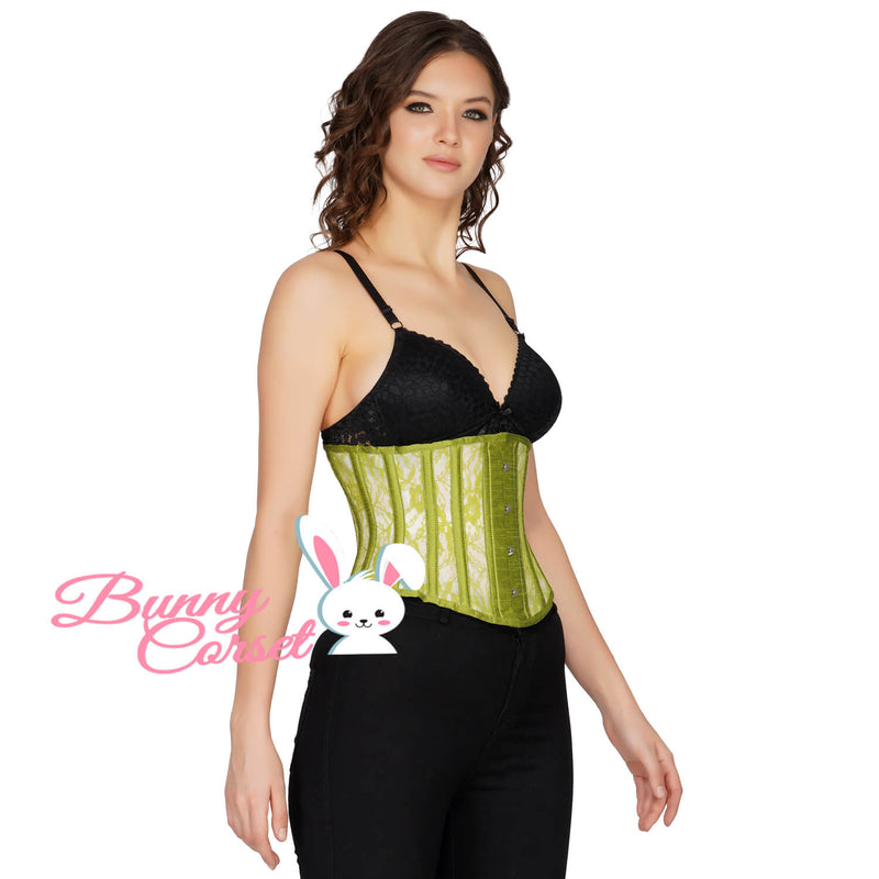 Audrie Underbust Mesh Corset