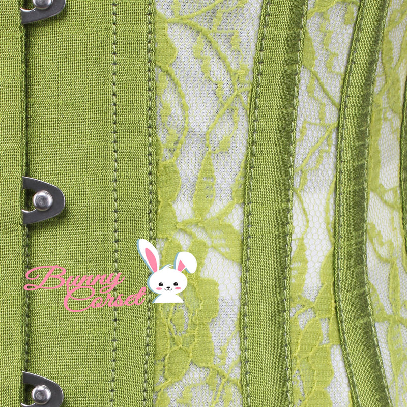 Treena Bespoke Olive Corset