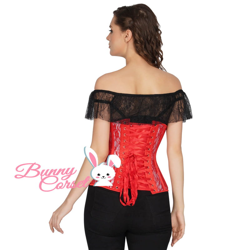 Cailyn Green Mesh Corset