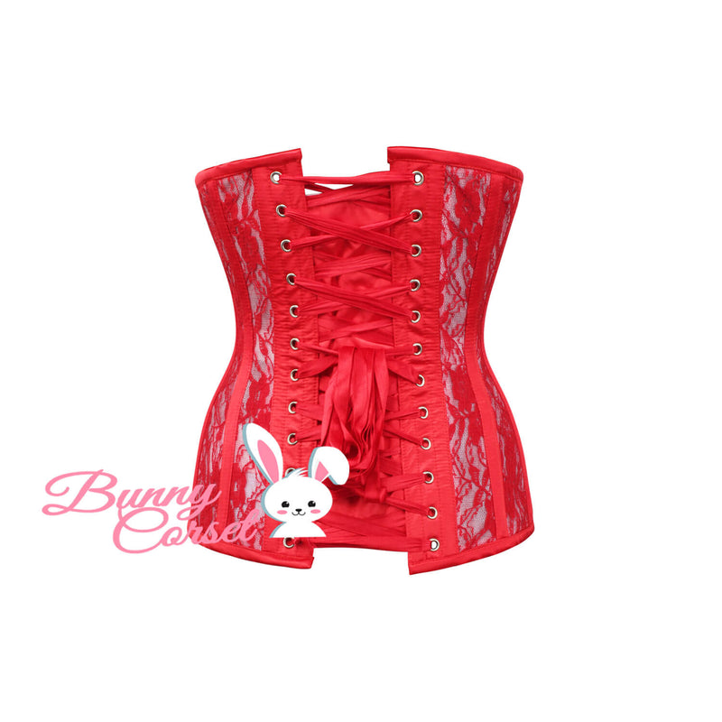 Tyne Bespoke Red Corset