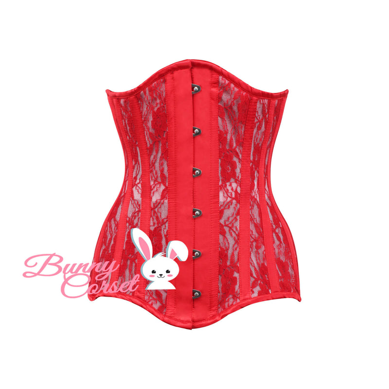 Tyne Bespoke Red Corset