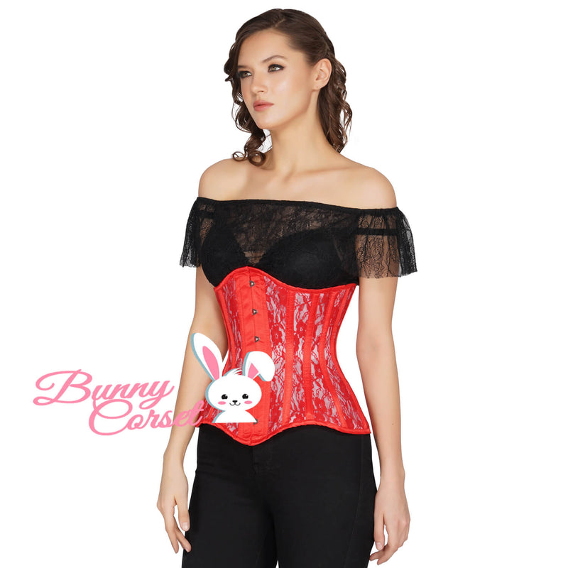 Cailyn Green Mesh Corset