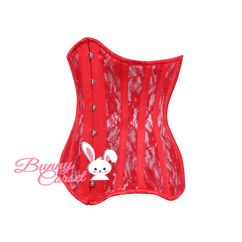 Tyne Bespoke Red Corset