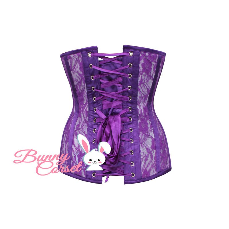 Tyson Bespoke Purple Corset