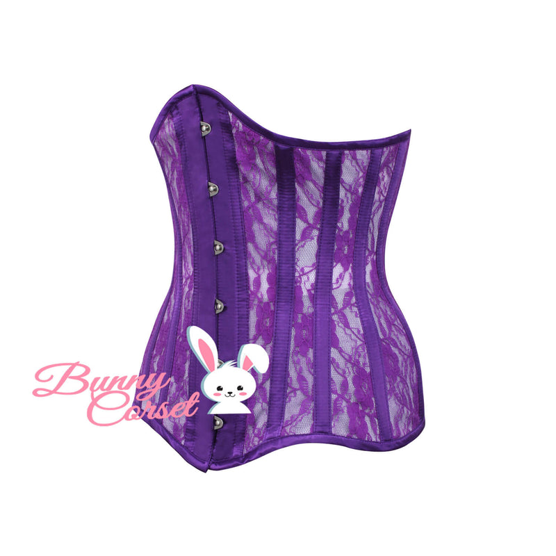 Tyson Bespoke Purple Corset