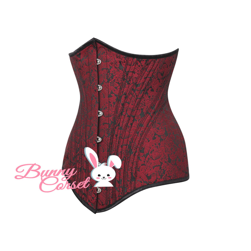 Pazice Bespoke Maroon Corset