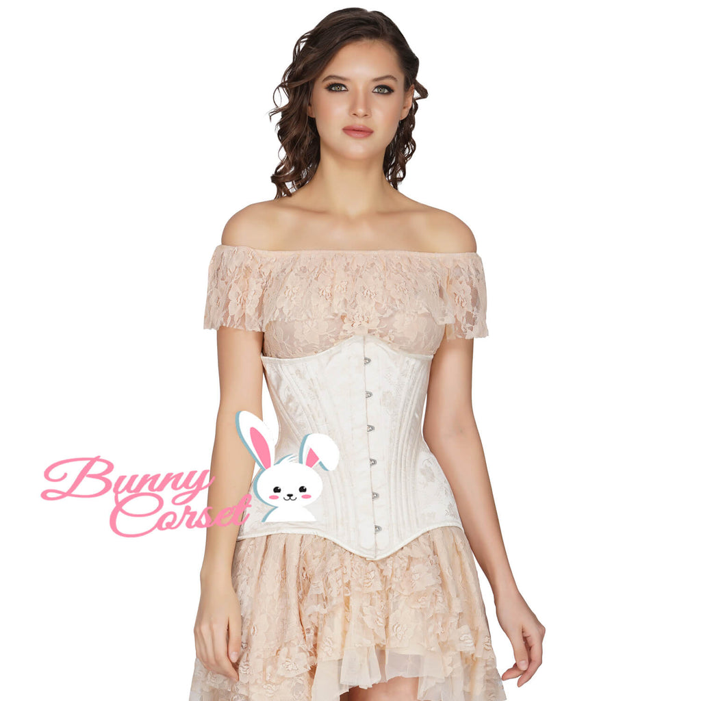 Natassia Bespoke Ivory Corset
