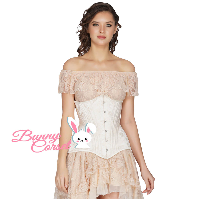 Natassia Bespoke Ivory Corset