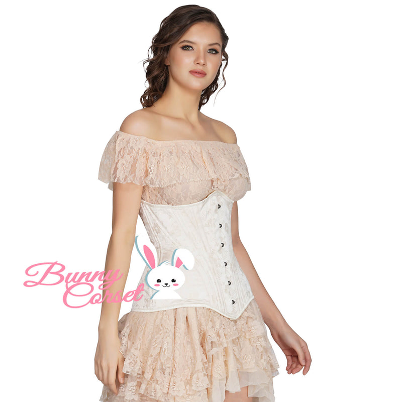Natassia Bespoke Ivory Corset