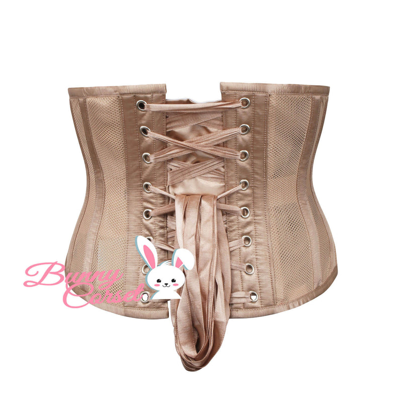 Twiggy Custom Made Champagne Corset