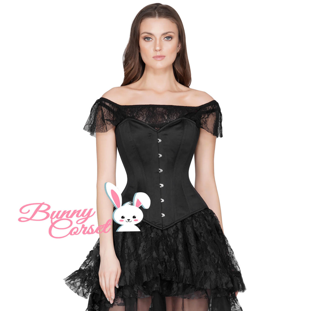 Lauran Bespoke Black Corset