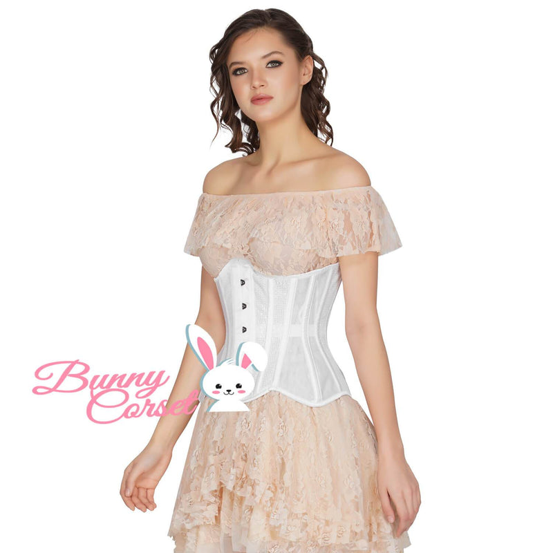 Madden White Sequin Corset