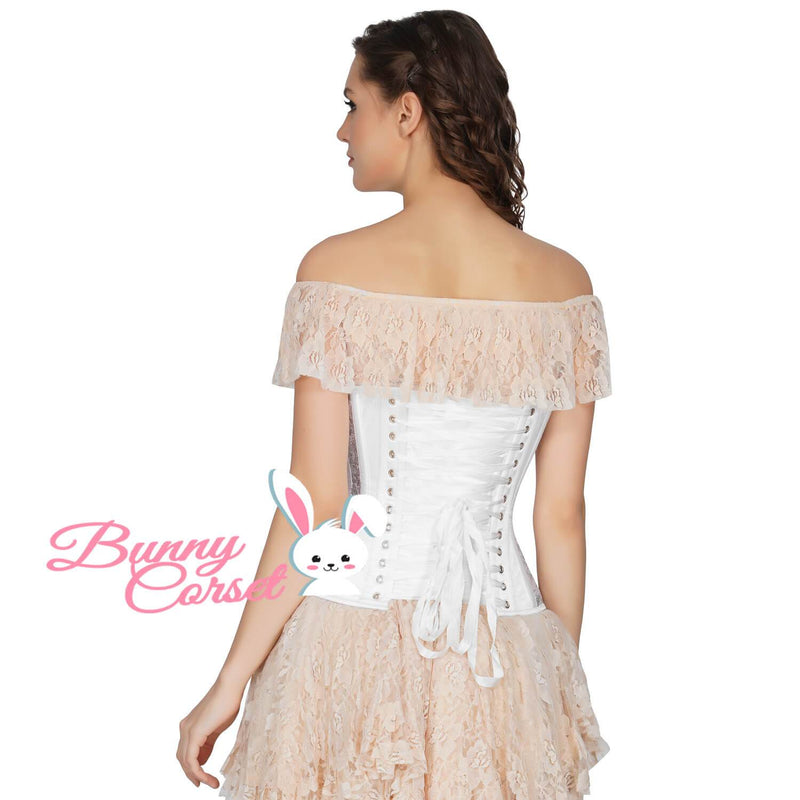 Acarnania Sequin Mesh Corset