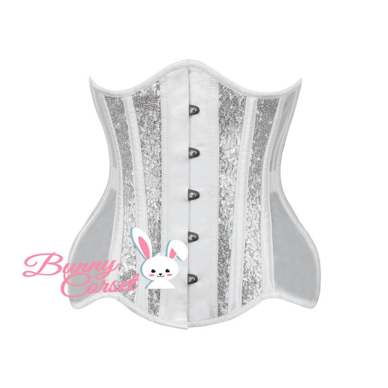 Acarnania Sequin Mesh Corset
