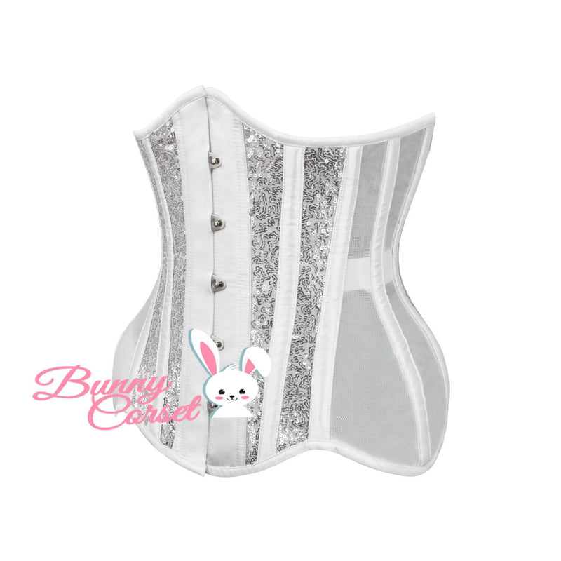 Acarnania Sequin Mesh Corset