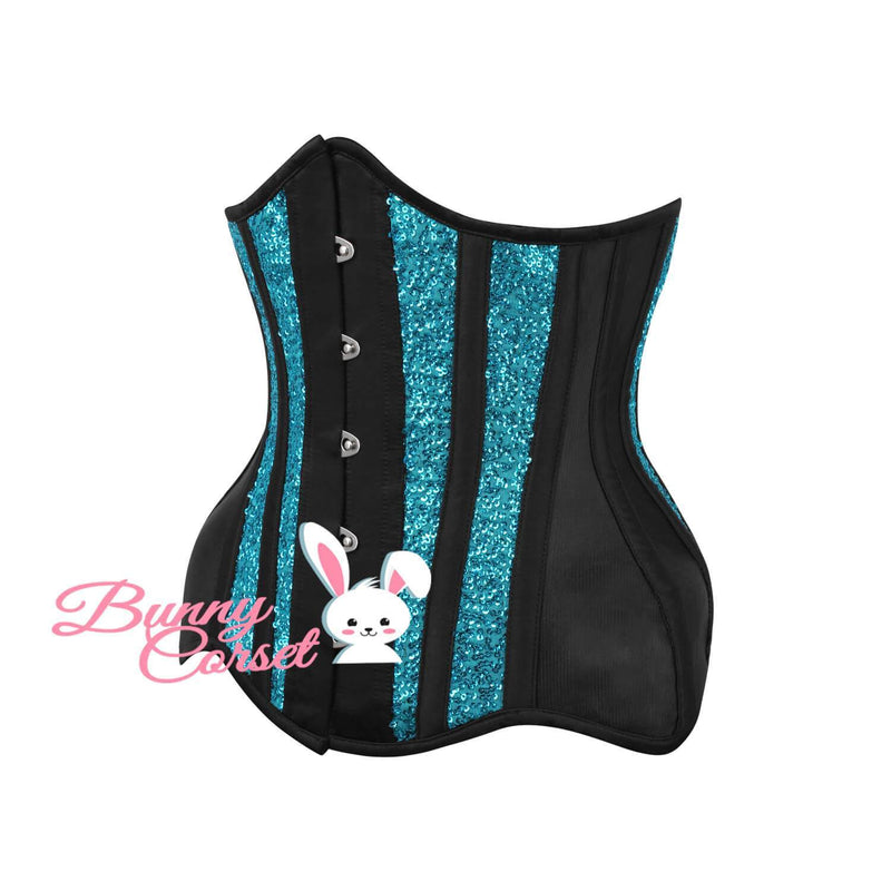 Rakkon Mesh Sequin Corset