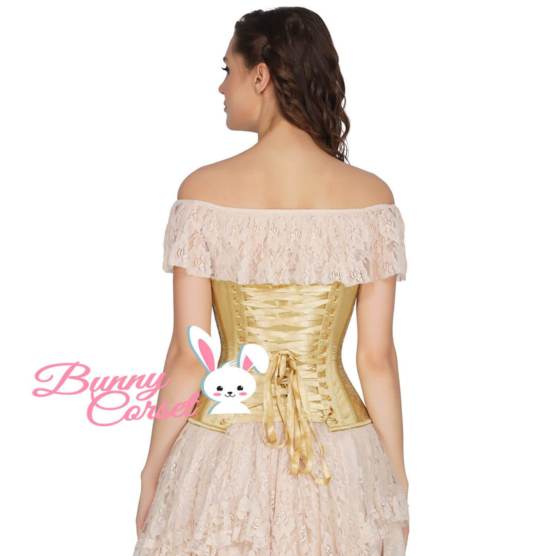 Madeleina Mesh Sequin Corset